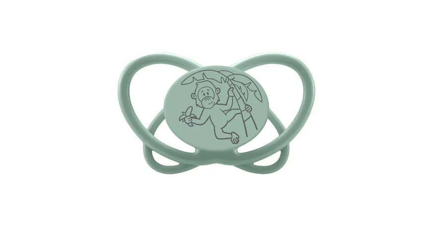 nip® Schnuller My Butterfly Green Silikon Größe 3 (16-32 Monate)
