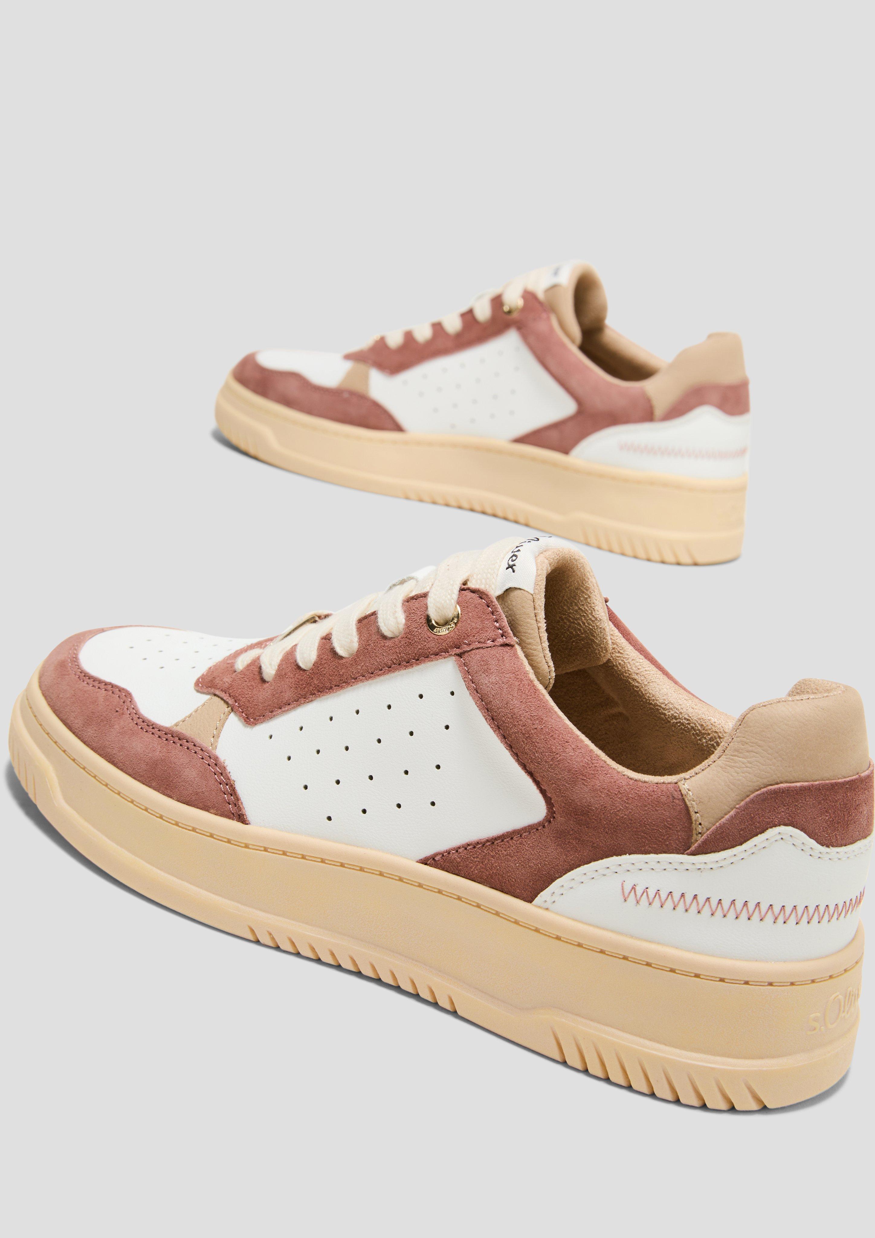 Sneaker in Colour-Blocking-Optik  6008835-591