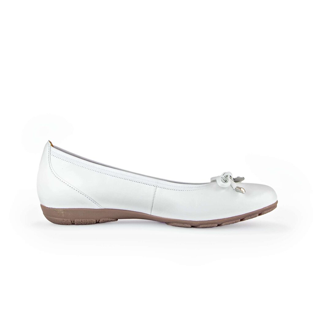 Gabor fashion Sportliche Ballerina weiß