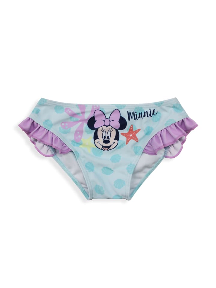 Disney Minnie Mouse Kinder Badeslip in Hell-Blau günstig kaufen