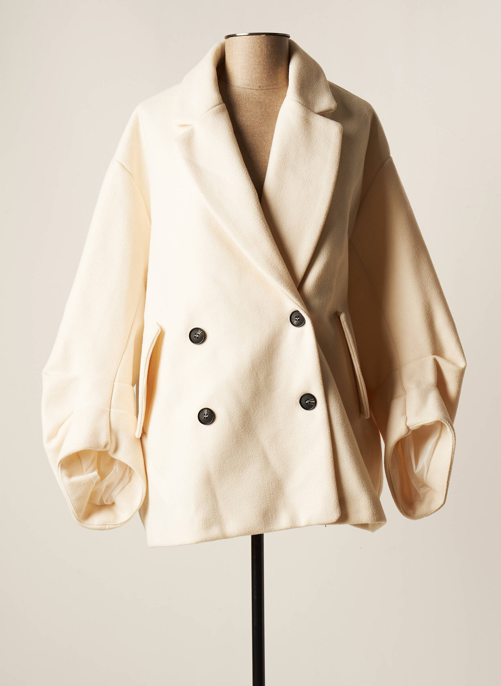 Vicbee Manteaux Courts Femme couleur beige
