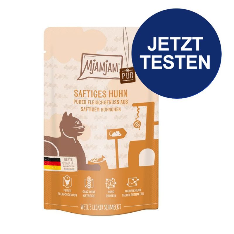 Probierpaket MjAMjAM purer Fleischgenuss 12 x 125 g