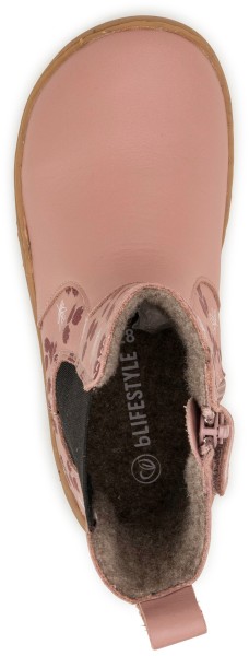 bLifestyle ~ Vikunja Chelsea Bio Stiefel Warm ~ Winter-Rosa
