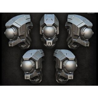 Drone Warrior Heads (5)