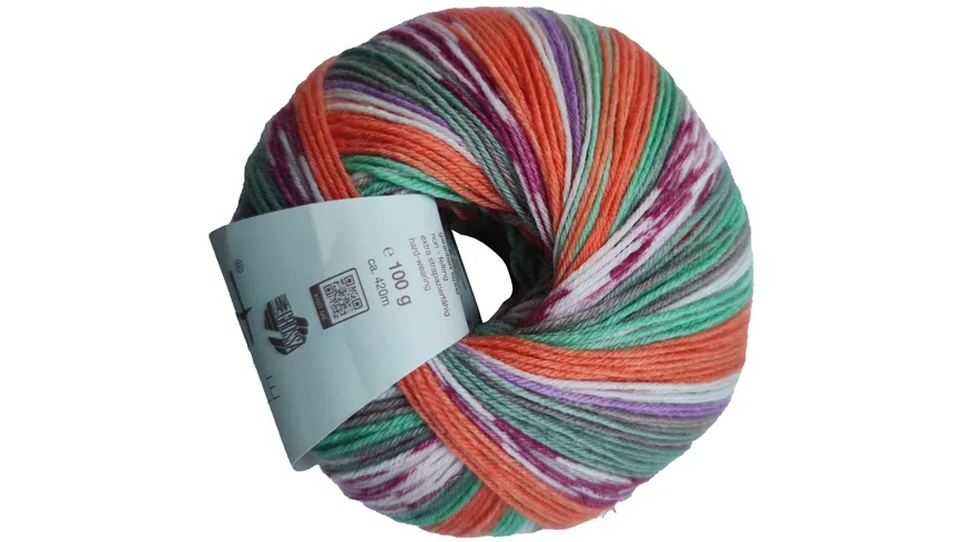 Lana Grossa Sockenwolle Landlust 4-fach 100 g 313 - orange