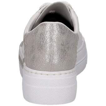 Rieker Plateau Sneaker in weiß