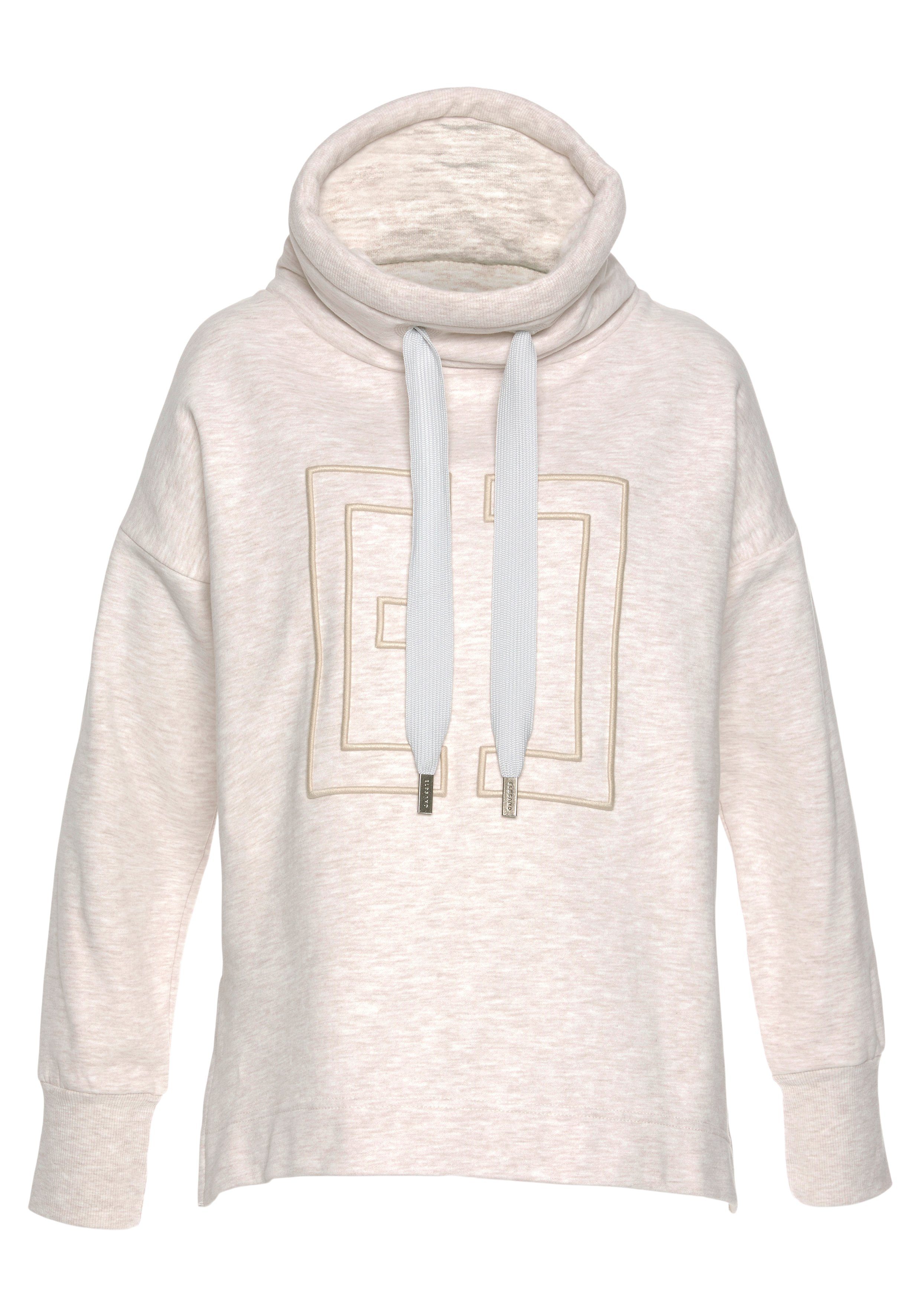 Elbsand Sweatshirt Birte mit Logostickerei vorne