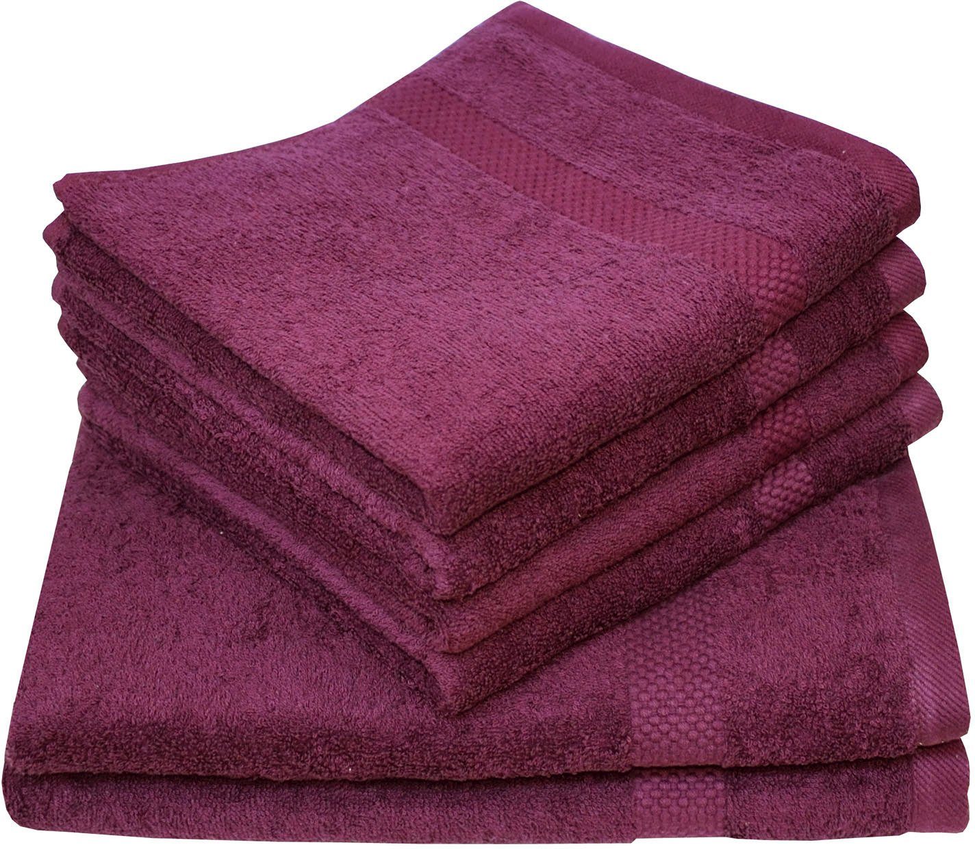 Dyckhoff Handtuch Set Planet, Frottier, (Set, 6-tlg)