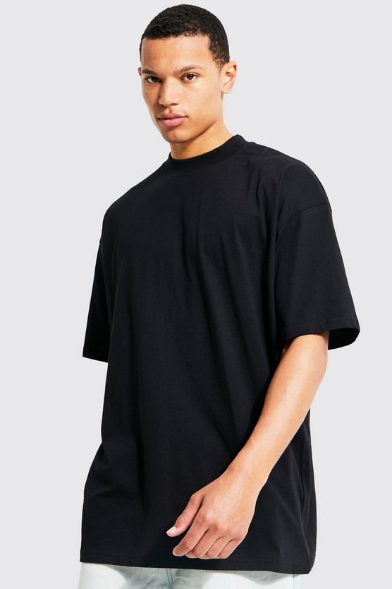 Tall lockere Basic T-Shirt