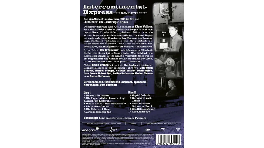 Intercontinental Express - Die komplette Serie  [2 DVDs]