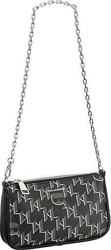 Karl Lagerfeld Schultertasche K/Ikonik 2.0 Monogram CC Pochette
