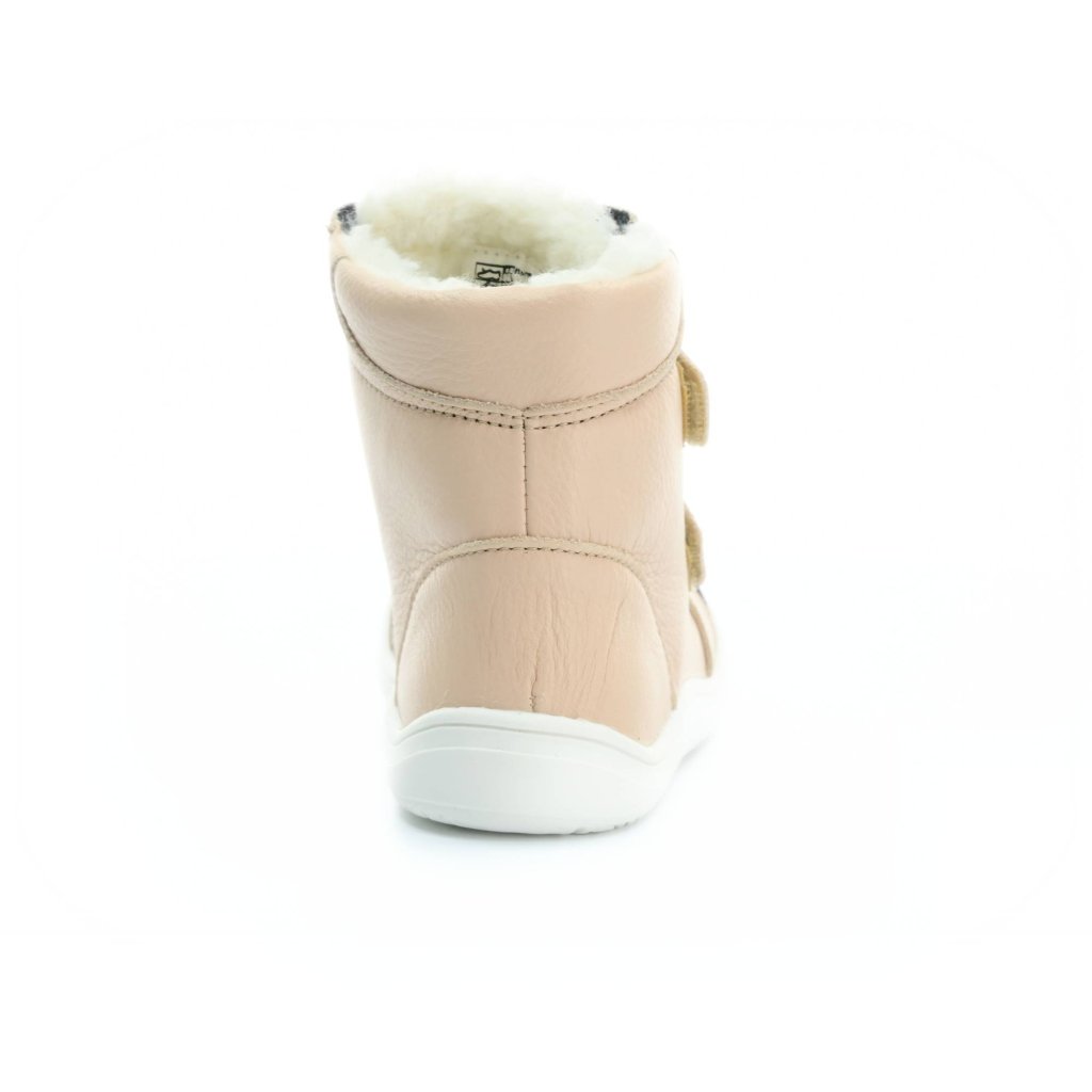 Baby Bare Febo Winter Nude (mit Membran/Asfaltico) beige Barfußstiefeletten
