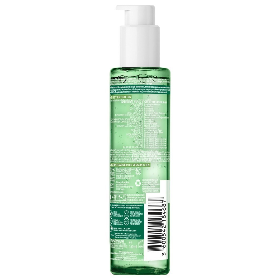 Lemongrass Belebendes Waschgel