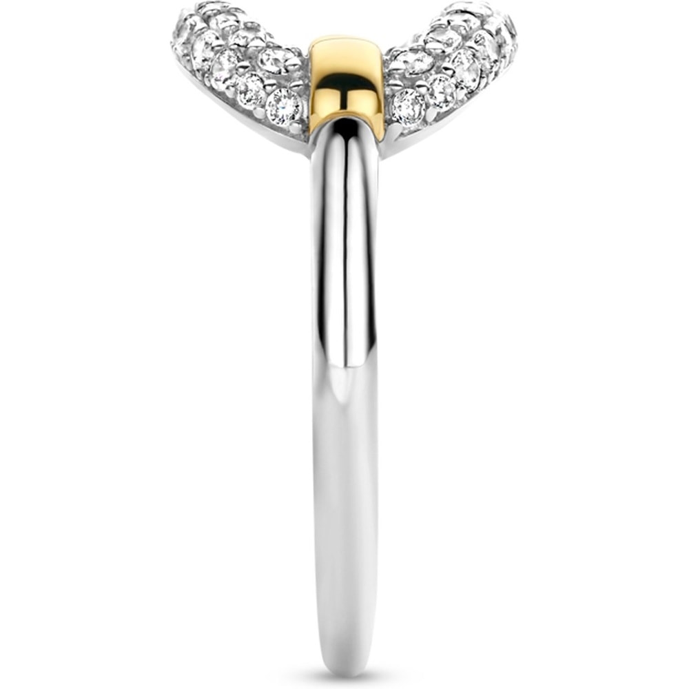 TI SENTO - Milano Bague pour femme 925 Argent bicolore Bague