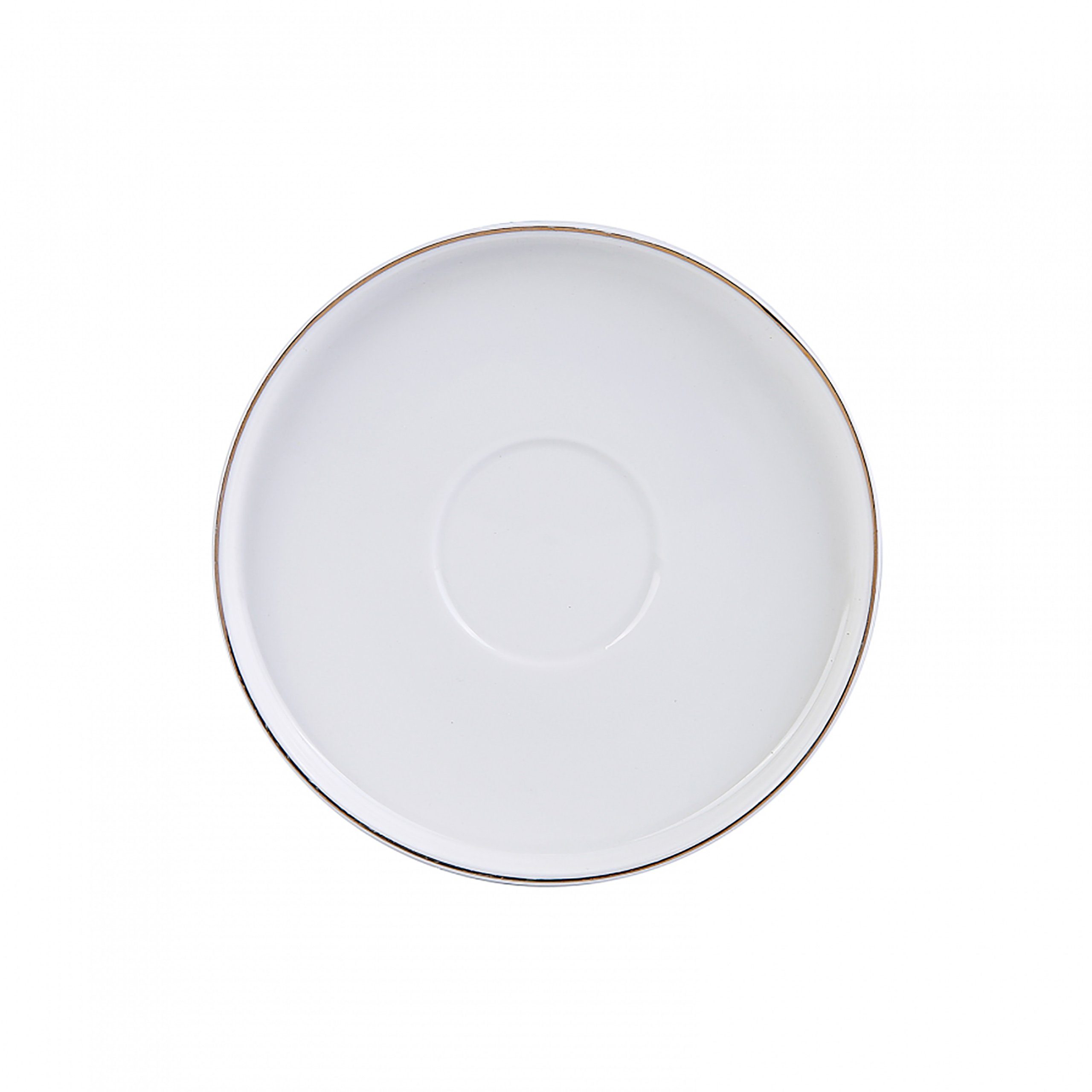 Karaca Kaffeeservice Saturn Türkische Kaffeetassen-Set für 6 Personen, 12 Stück, Weißgold