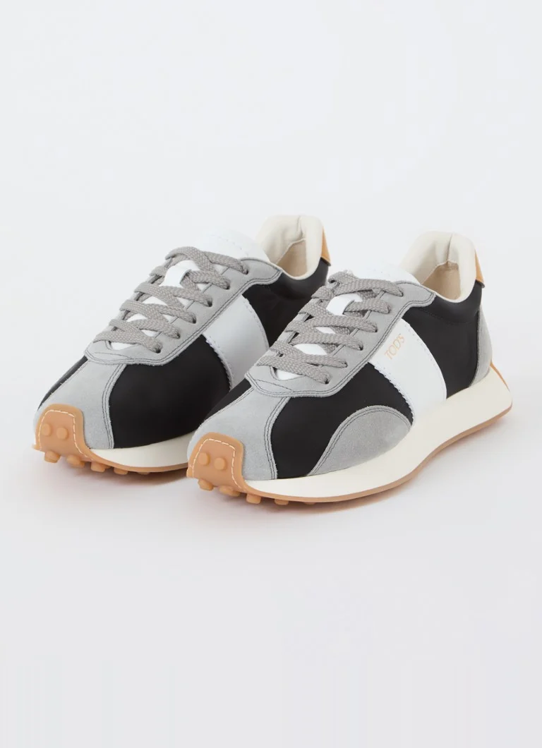 Tênis Tod's Sportivo Active com detalhes em camurça