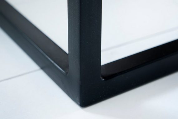riess-ambiente Beistelltisch SERVITEUR 45cm natur / schwarz (Set, 2-St), Wohnzimmer · Massivholz · Metall · Industrial