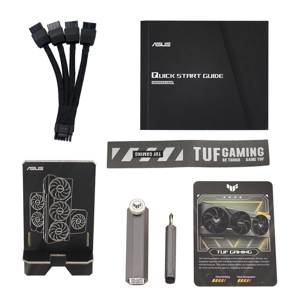 Asus TUF Gaming GeForce RTX 4080 16GB GDDR6X Grafikkarte (16 GB, (DLSS 3, PCIe 4.0, 2x HDMI, 3x DP)