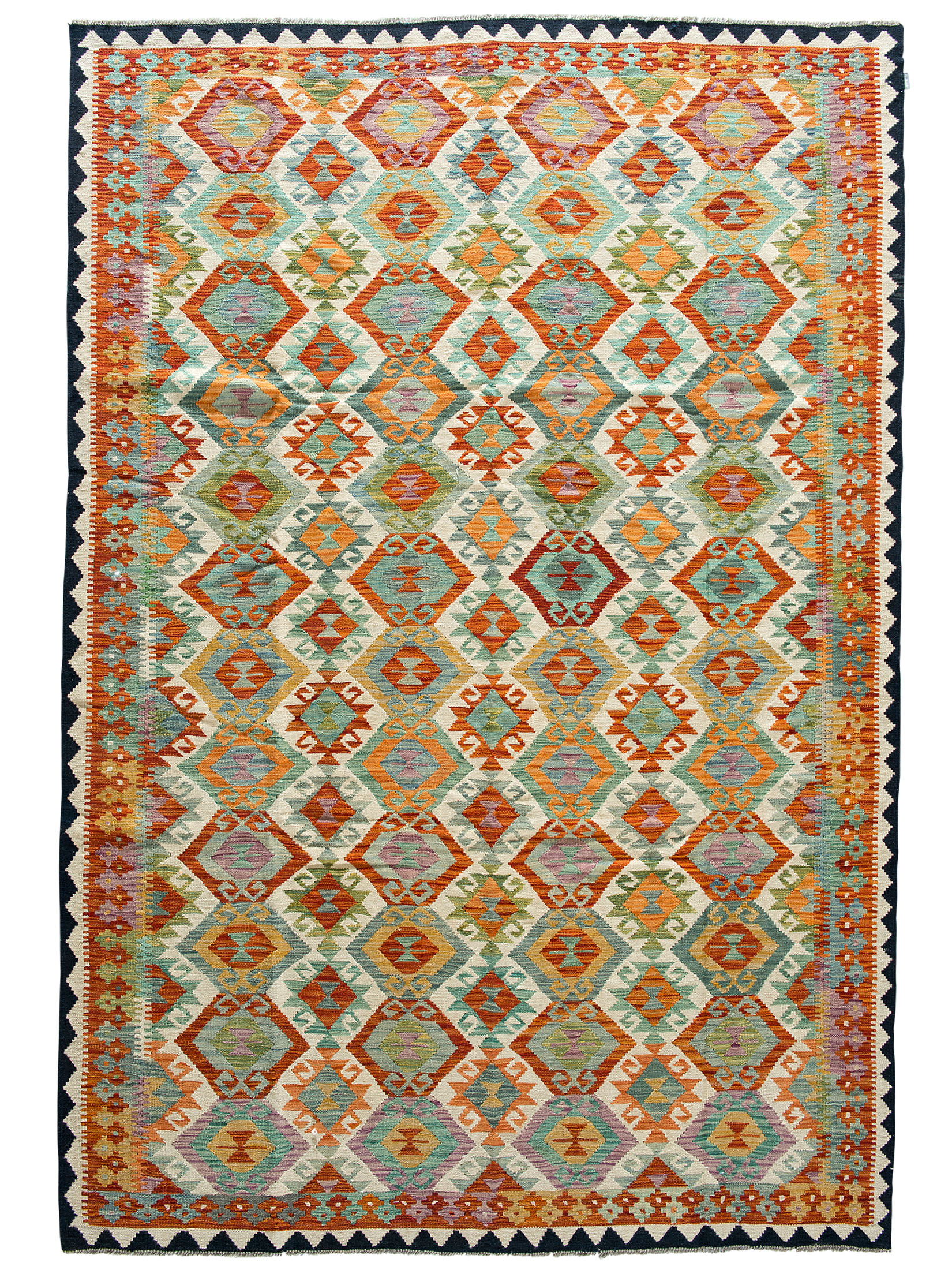Afghan Kelim ca. 205 x 293 cm, Unikat / Einzelstück