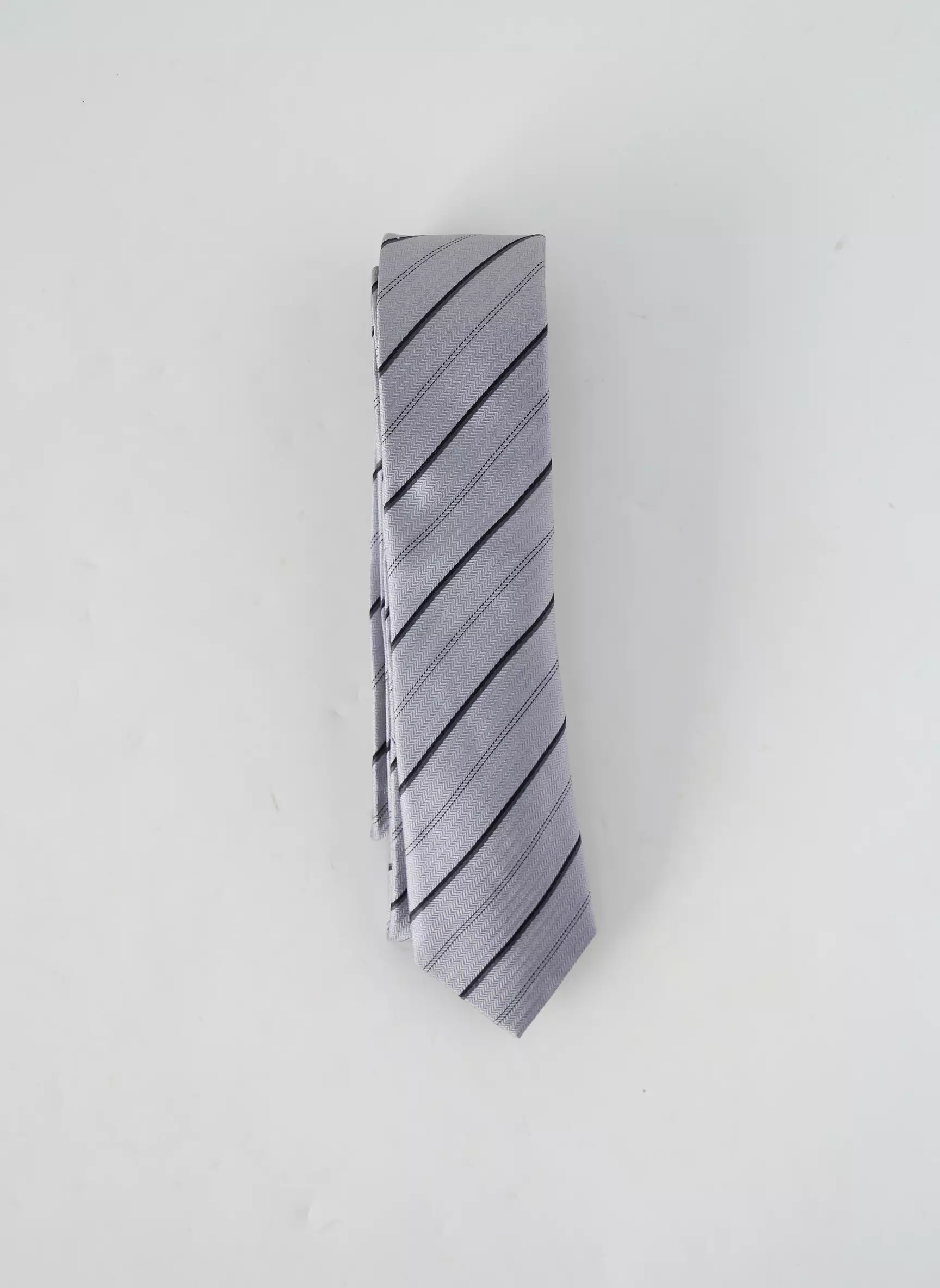 Azzaro Cravates Homme couleur gris