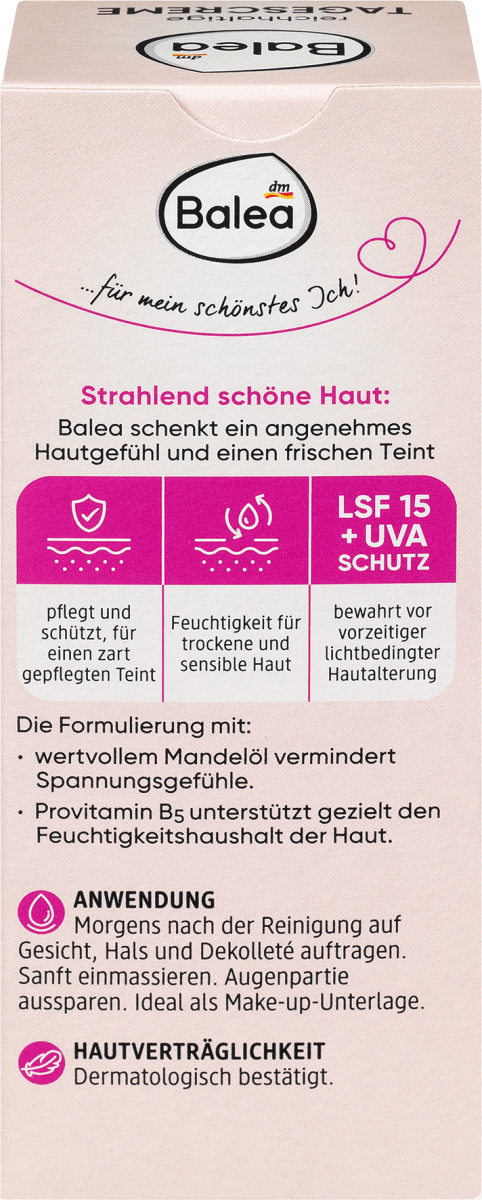 Gesichtscreme reichhaltig LSF 15, 50 ml