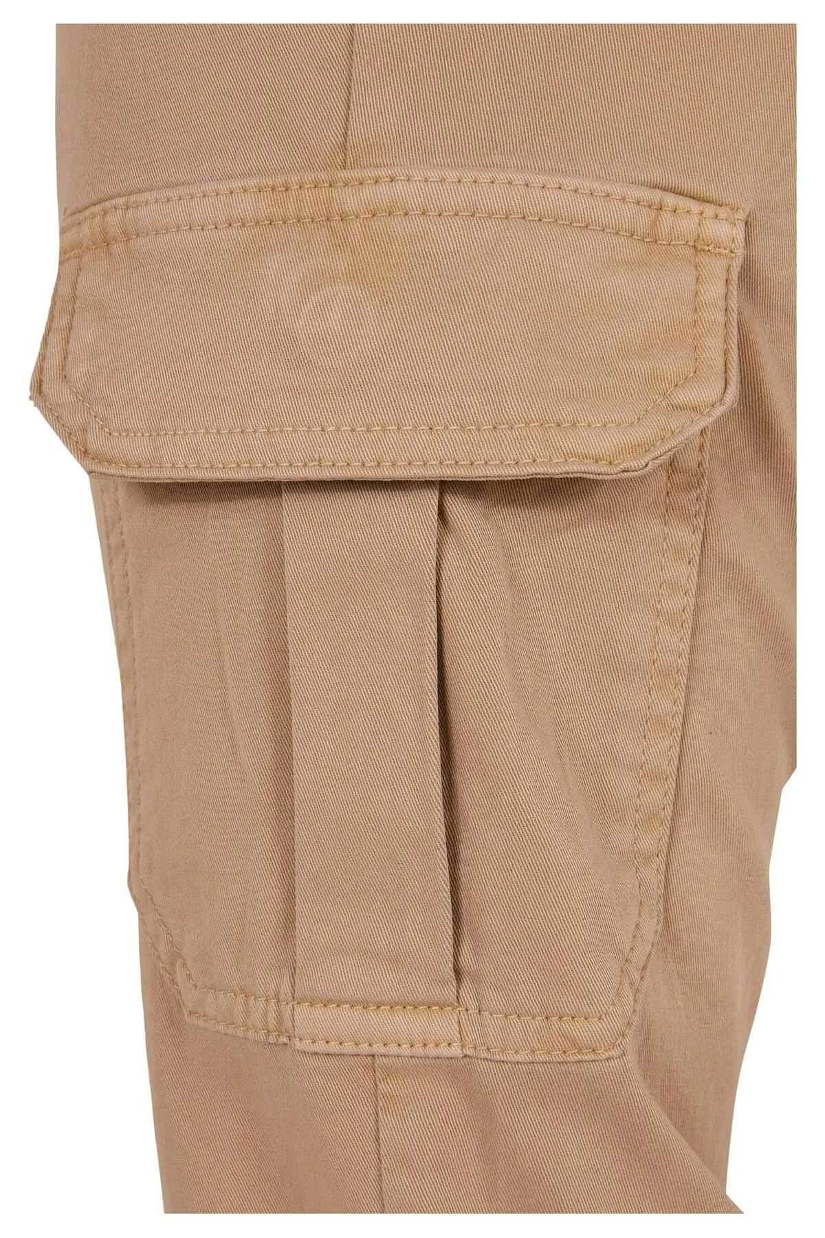 Urban Classics  Damen Cargohose mit hoher Taille für Damen