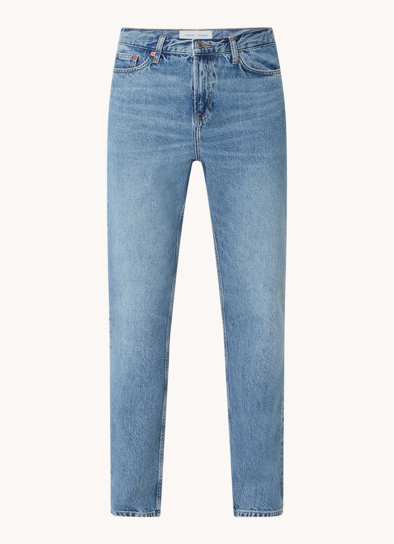 SAMSØE SAMSØE Cosmo straight leg jeans made of organic cotton with a medium wash