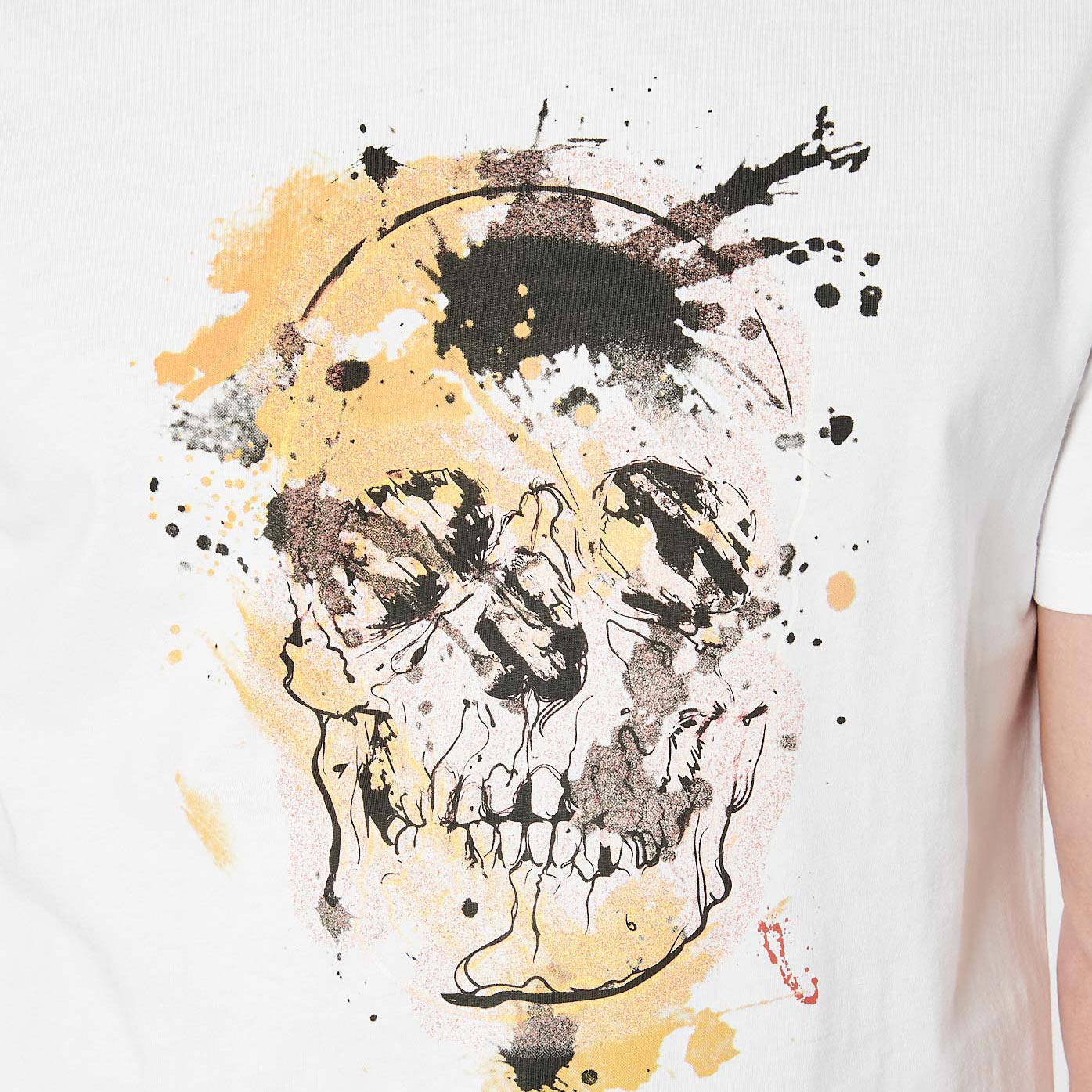 TAINT  T-shirt blanc homme 100% coton bio