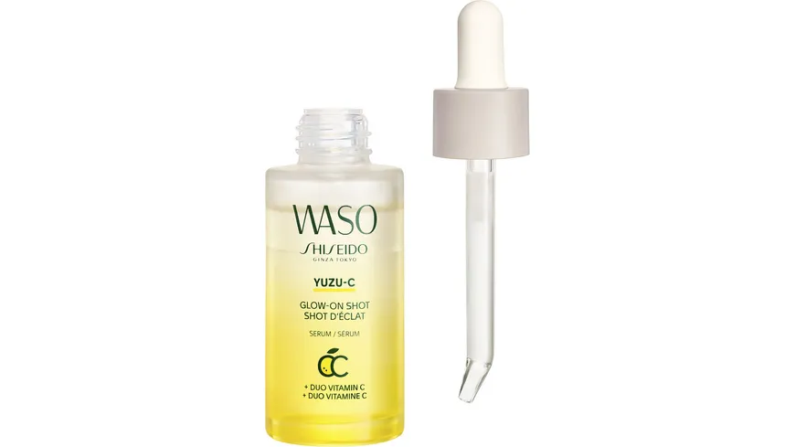 SHISEIDO WASO Serum Glow On Shot Yuzu C 28 ml