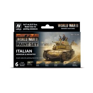 Vallejo Model Color: WWII Italian Armour & Infantry (6)