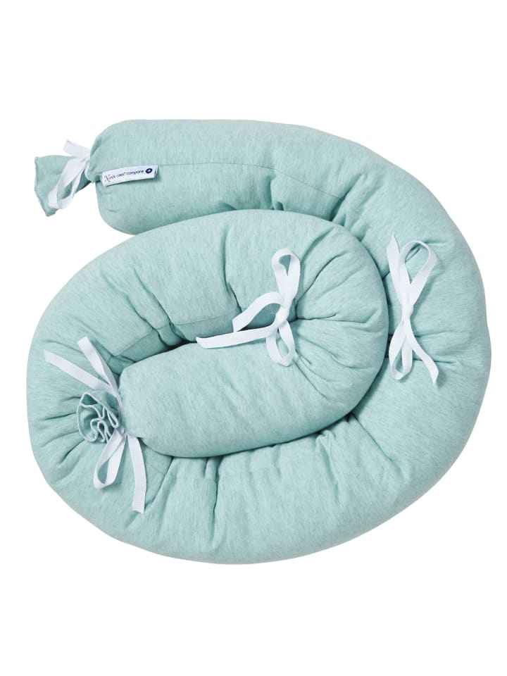 nordic coast company  Bettschlange in Mint- (L) 180 cm günstig kaufen onesize