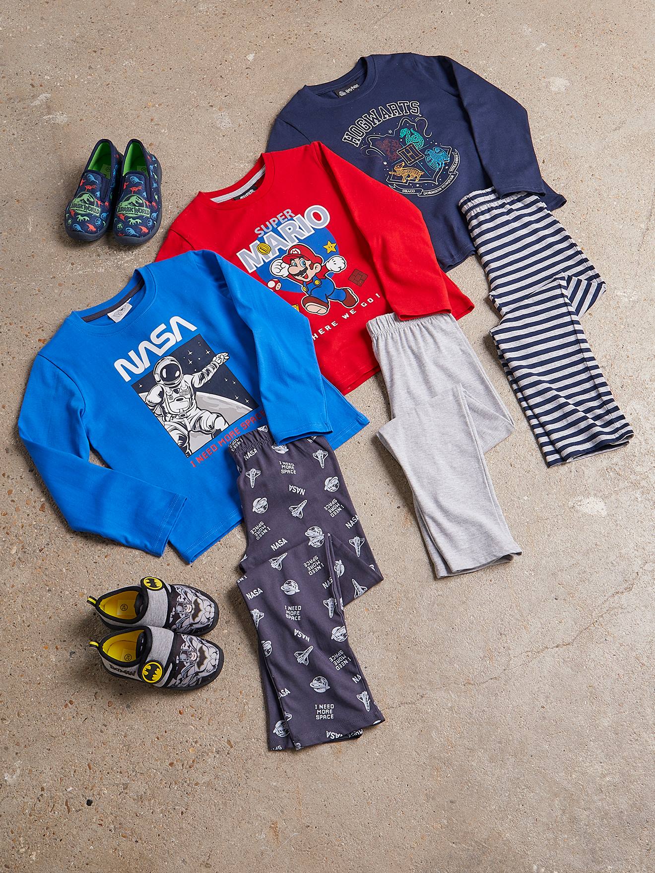 Pyjama Garçon Super Mario® haut rouge/bas gris