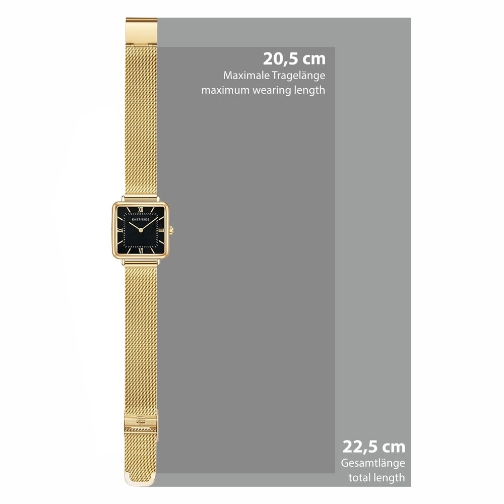 EASTSIDE Montre à quartz Grand en Or jaune Acier inoxydable en Or jaune Montre