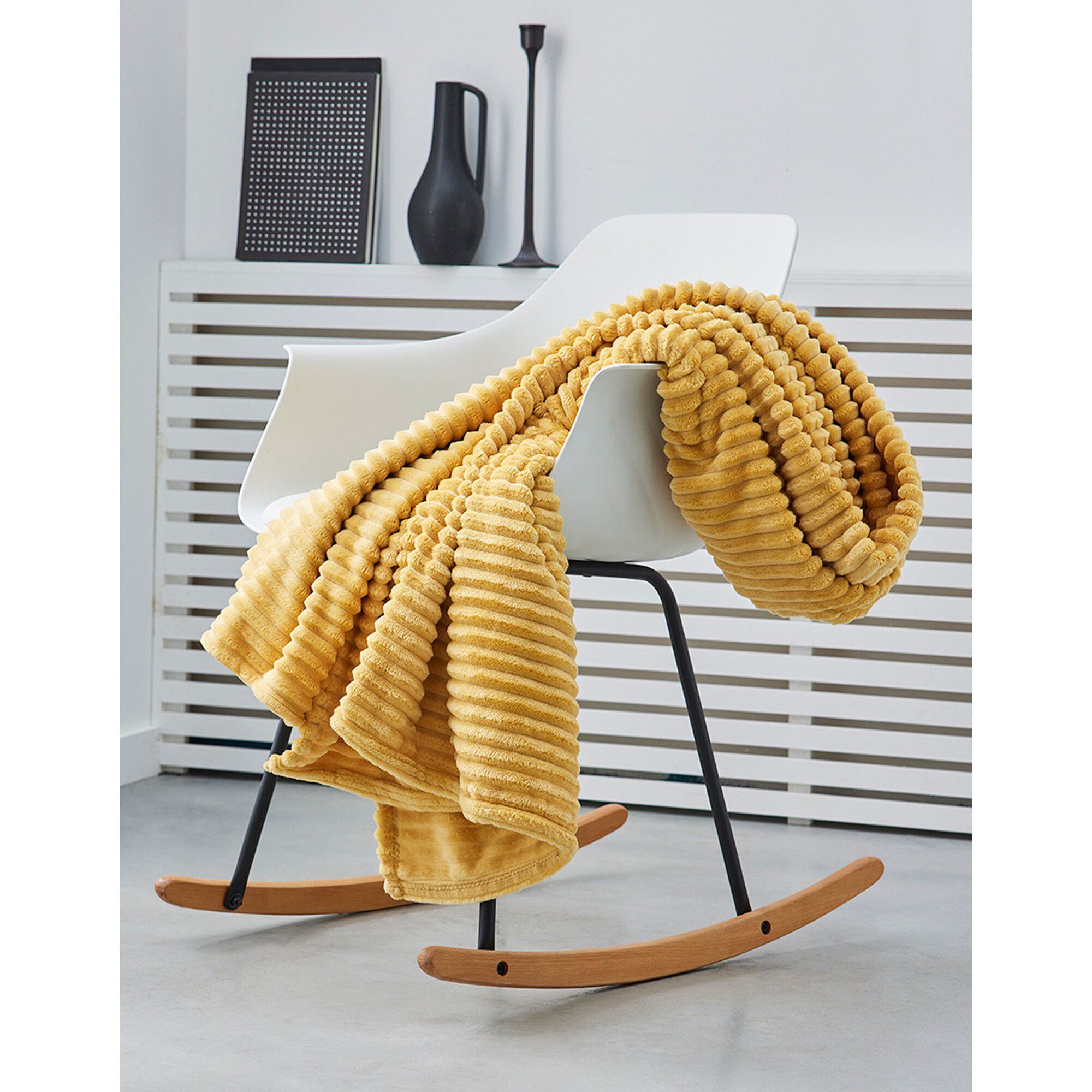 Plaid polaire toucher peluche