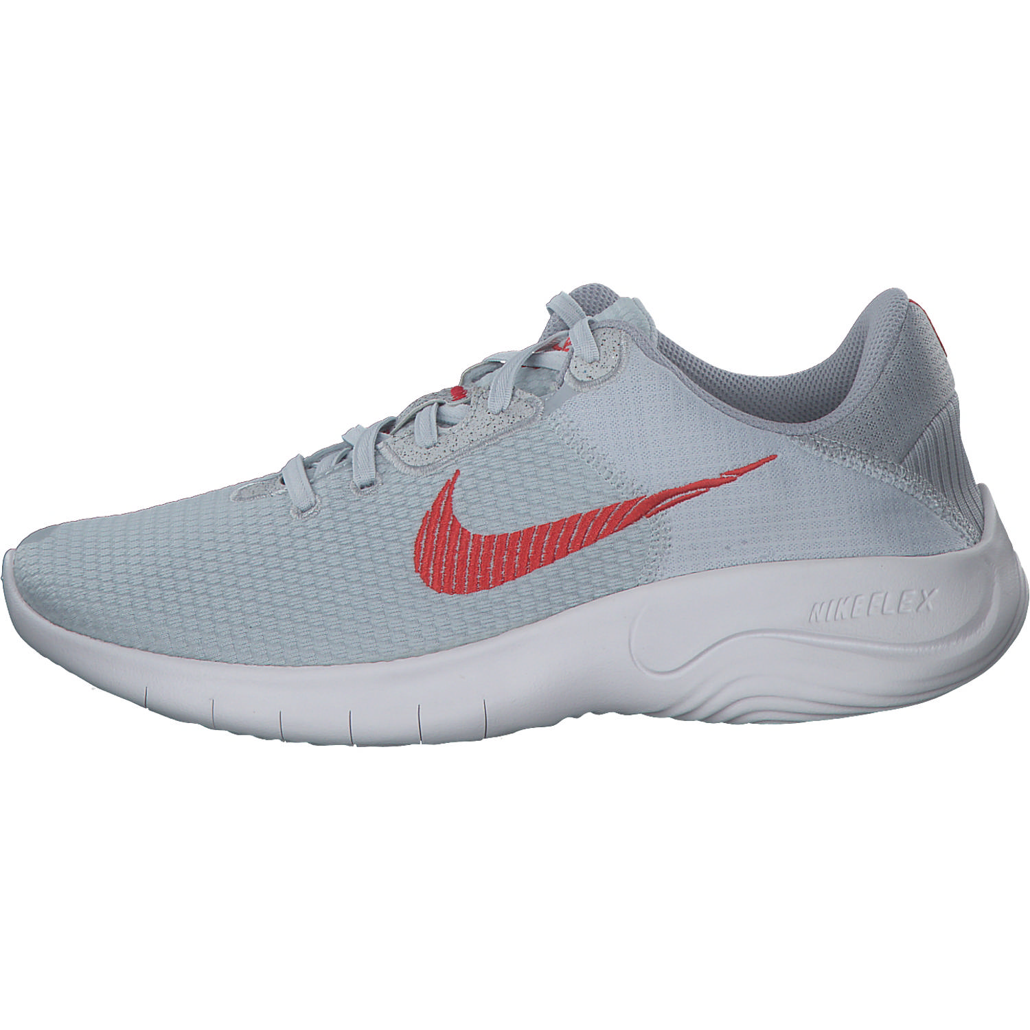 Nike Flex Experience Run 11 DD9283, Sneakers Low, Damen, pure plat/lt crimson/wolf grey