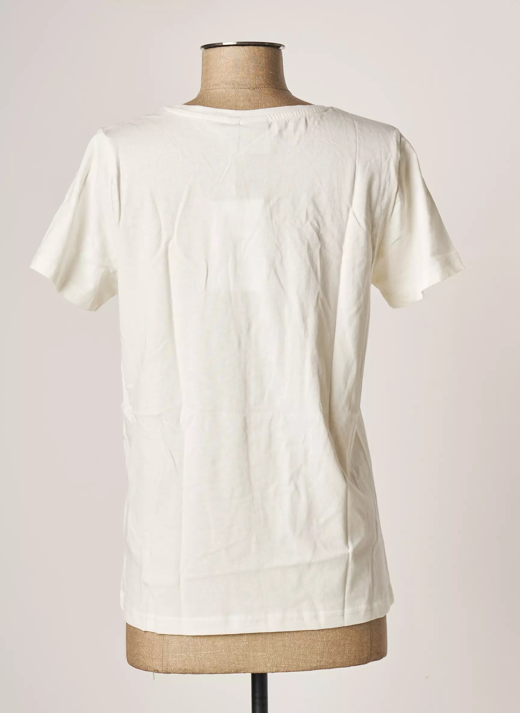 Ichi Tshirts Femme couleur blanc