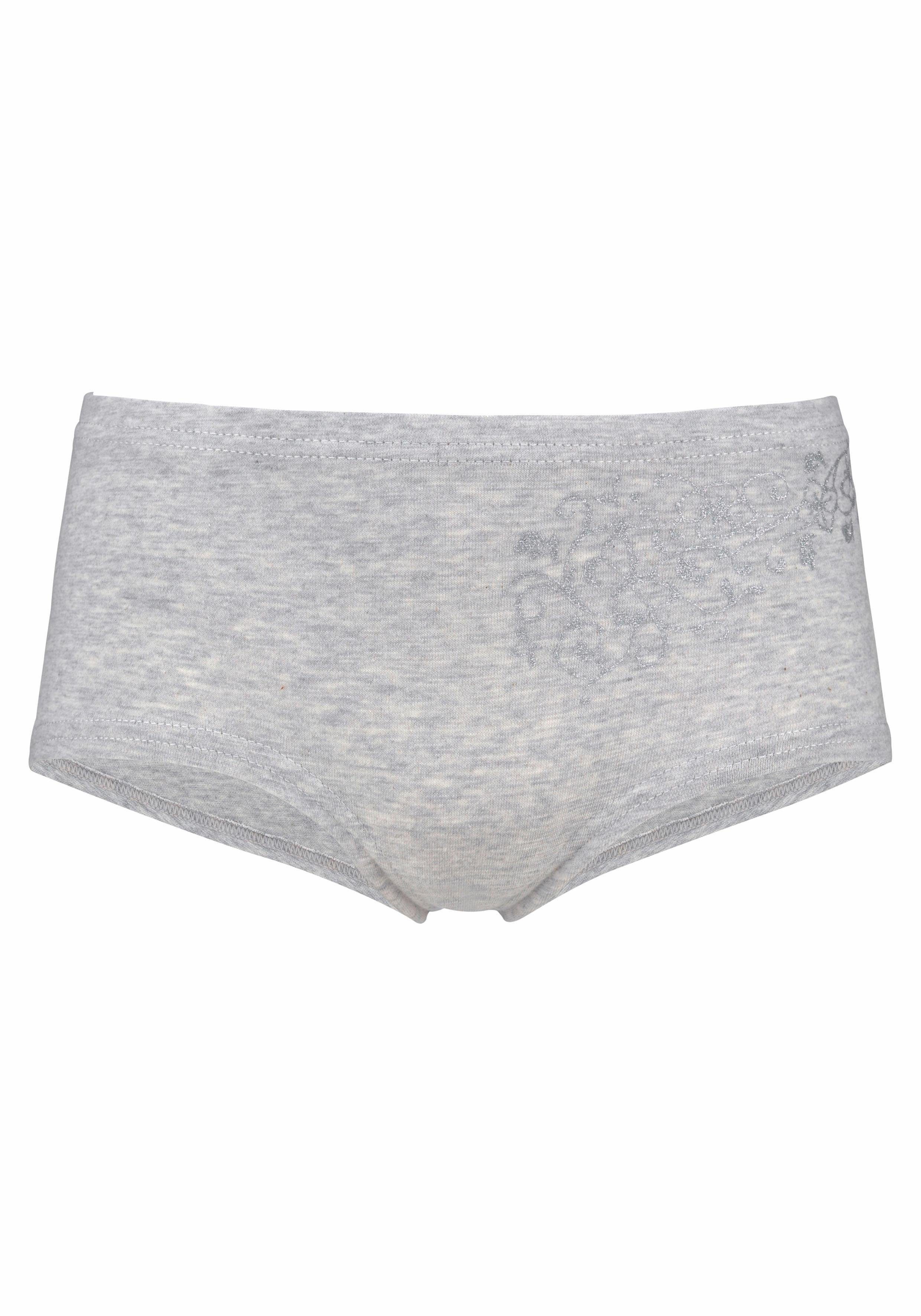 petite fleur Panty (Packung, 4-St) mit Glitzerdruck