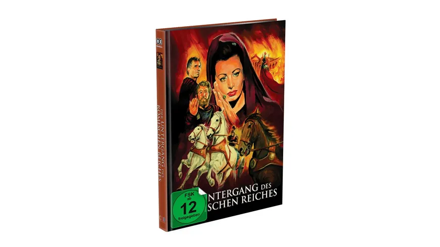 DER UNTERGANG DES RÖMISCHEN REICHES - 2-Disc Mediabook - Cover A - Limited 500 Edition - Uncut  (DVD + Blu-ray)