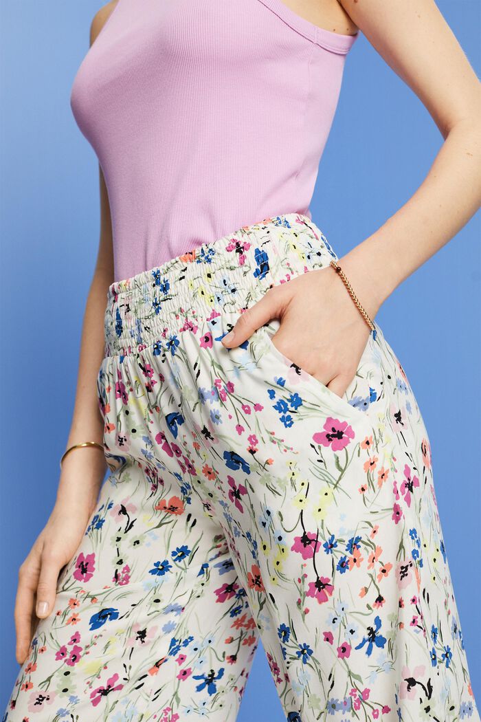 Pull-on-Culotte mit Print