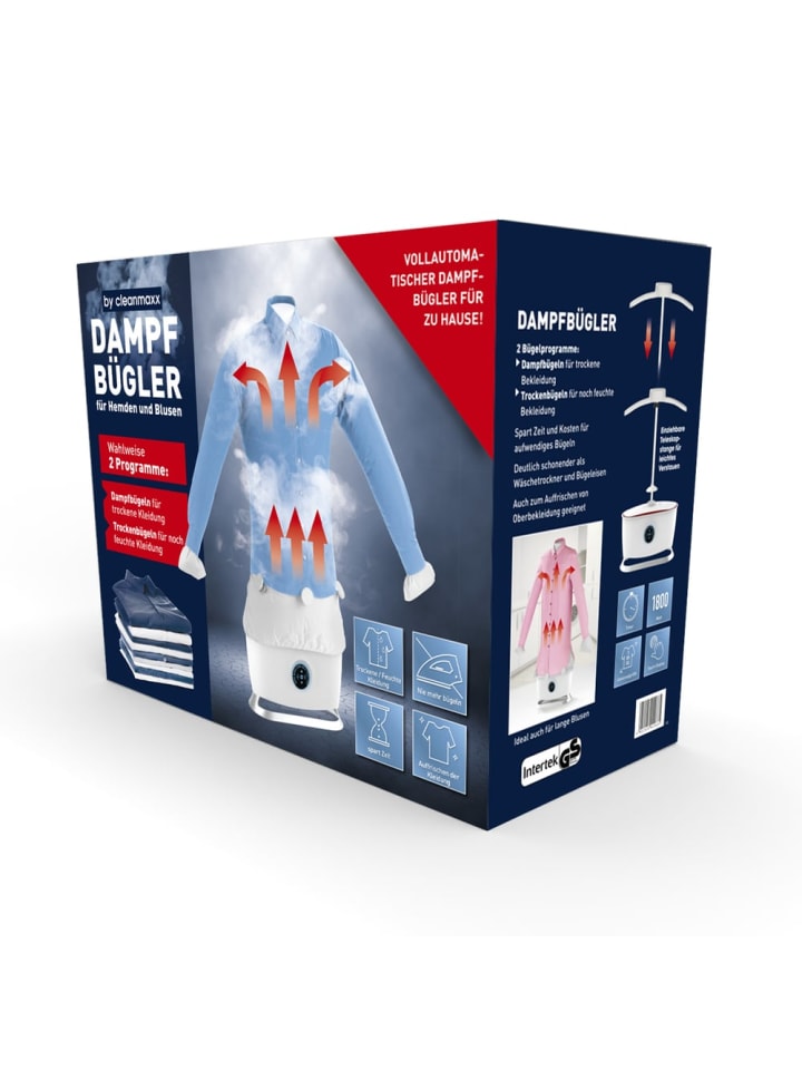 CLEANmaxx CLEANmaxx Bügler mit Dampffunktion - 2 Bügelprogramme - Weiß günstig kaufen onesize