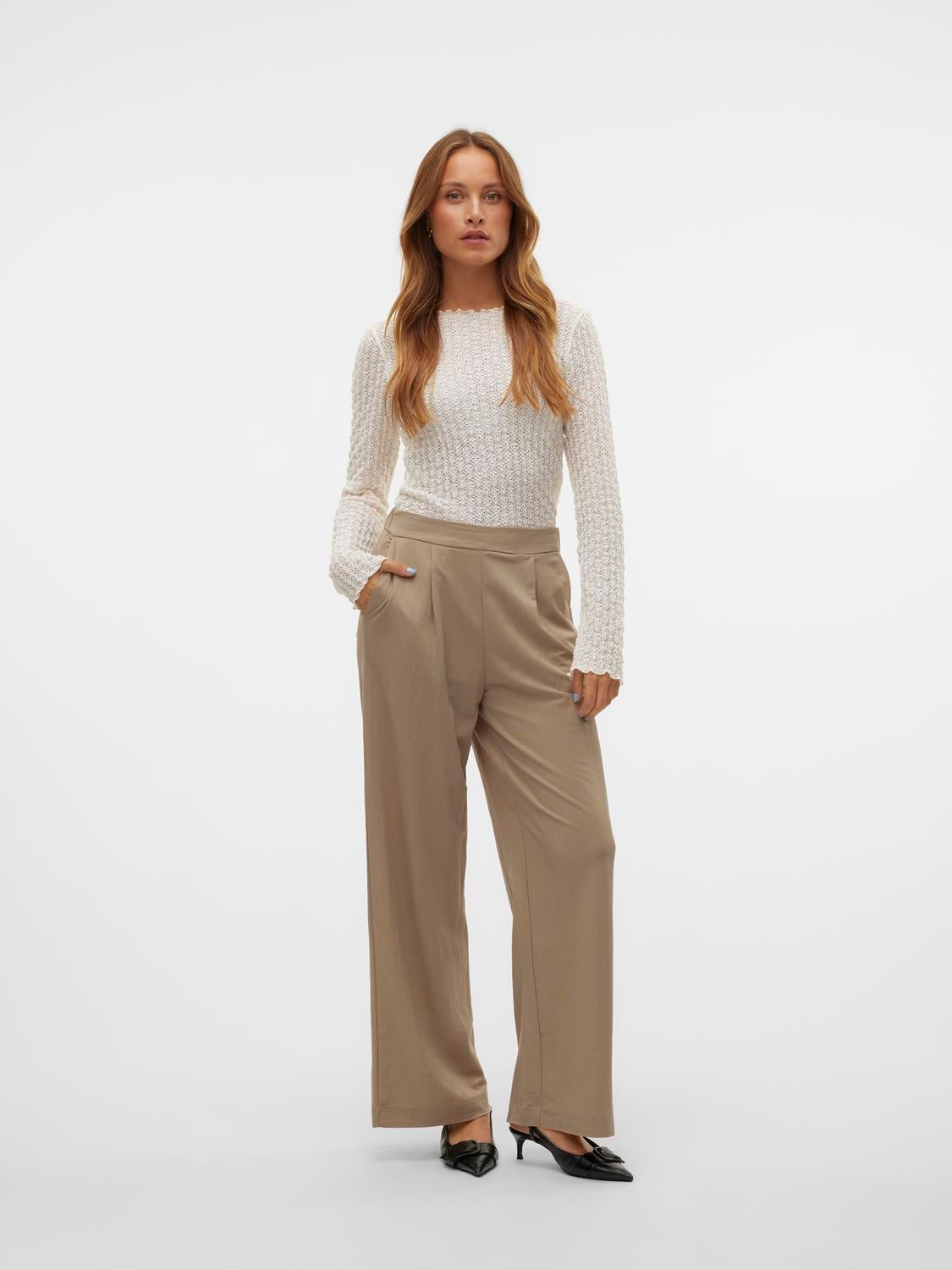 VMMAYSUN Hohe Taille Hose