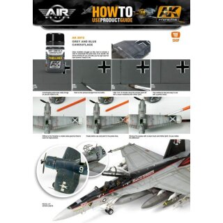 AK Weathering - Paneliner for grey and blue camouflage (35ml)