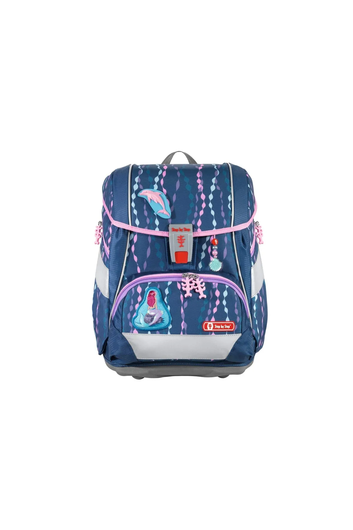 Step By Step  Rucksack - Blau - Unifarben