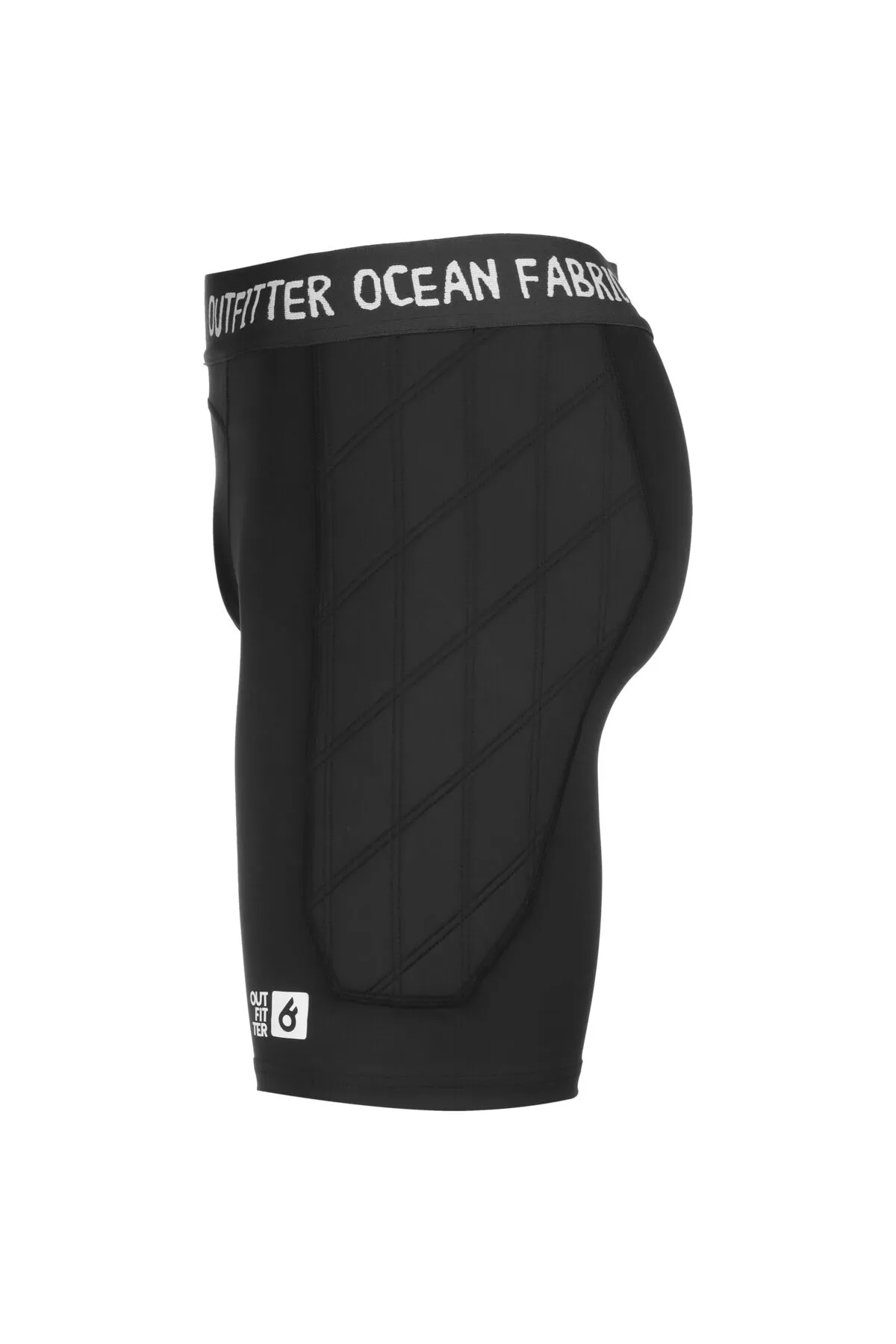 Outfitter  Sport-Leggings - Schwarz - Mittlerer Bund