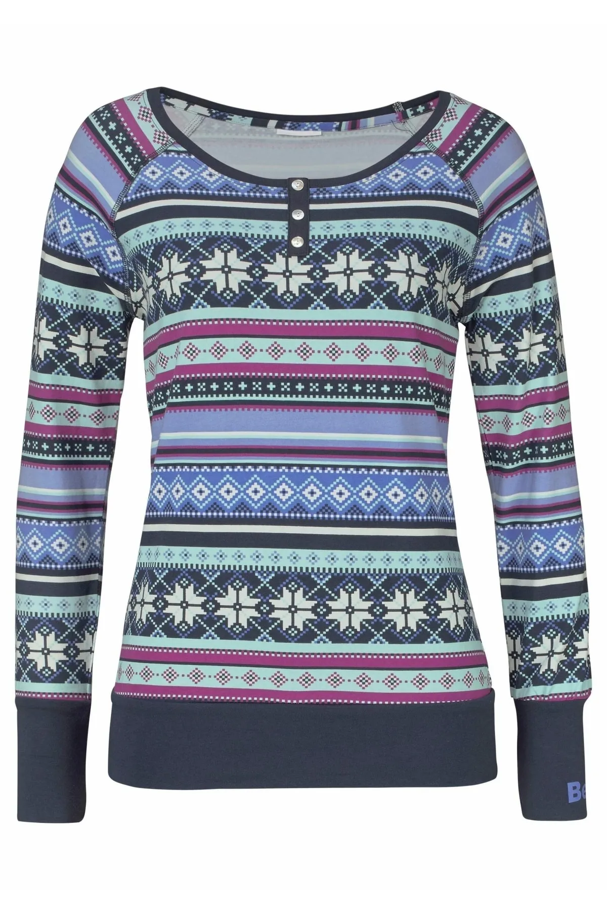 BENCH  Pyjama set - Blau - Unifarben