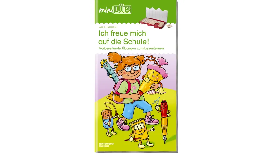 miniLÜK-Übungshefte / miniLÜK - Vorschule / Vorschule: Ich freue mich auf die Schule 1