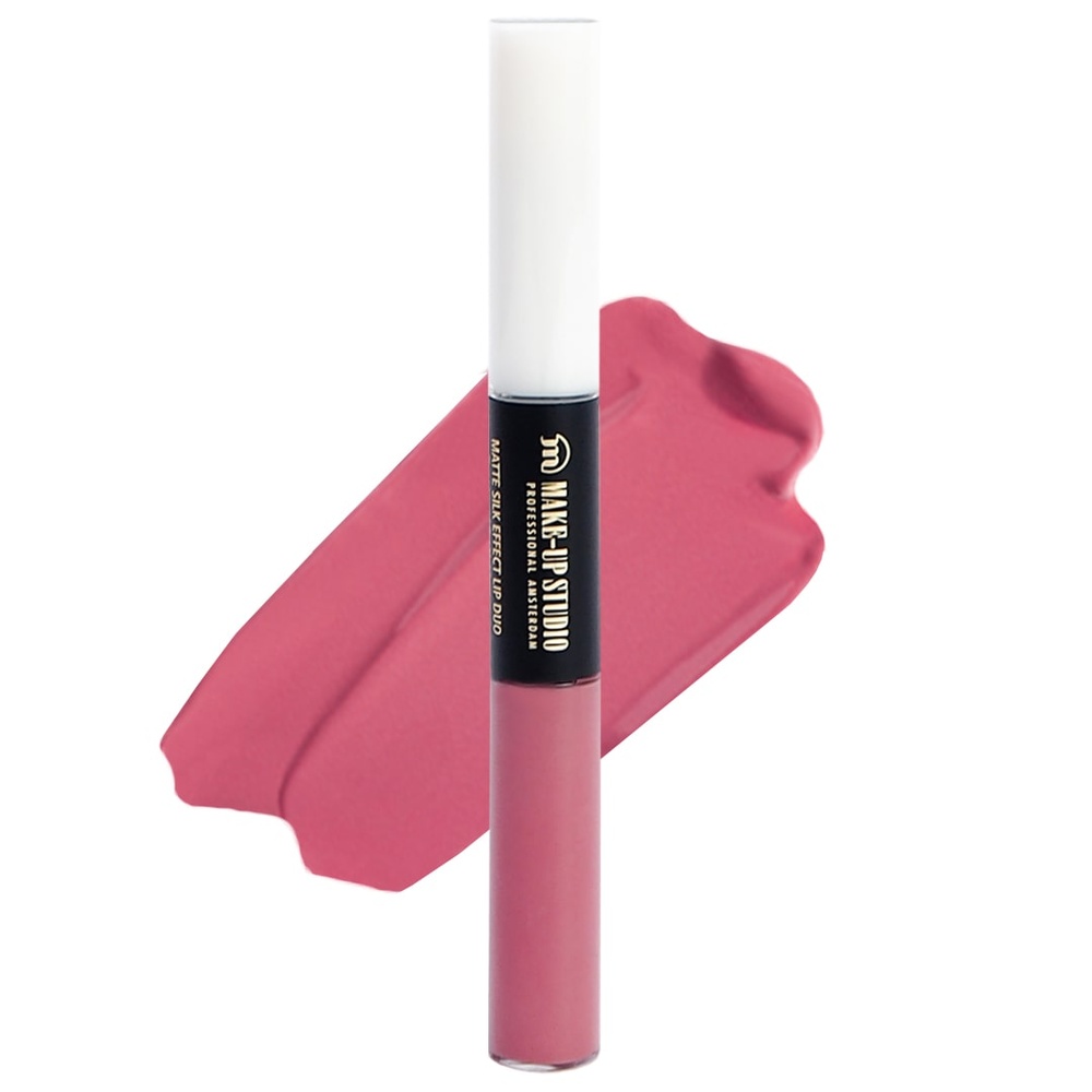 Make-up studio Matte Silk Effect Lip Duo Lipstick - Cherry Blossom Rouge à lèvres duo à effet mat soyeux