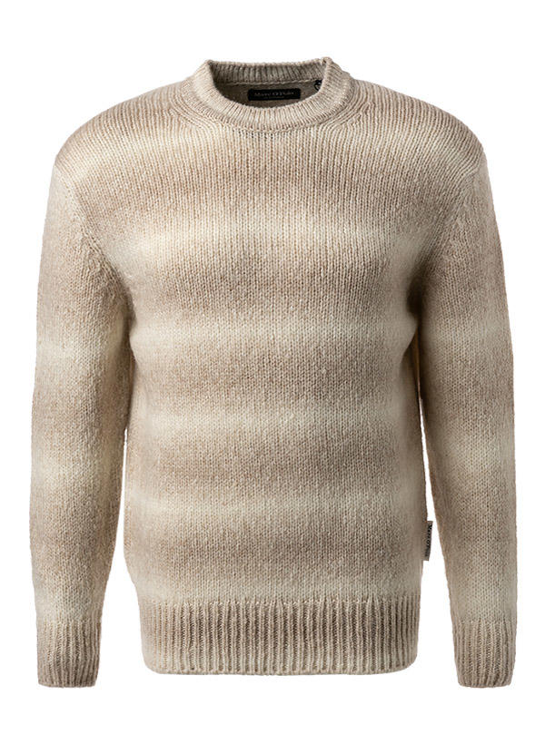 Marc O'Polo, Pullover, Wolle-Alpaka, beige meliert