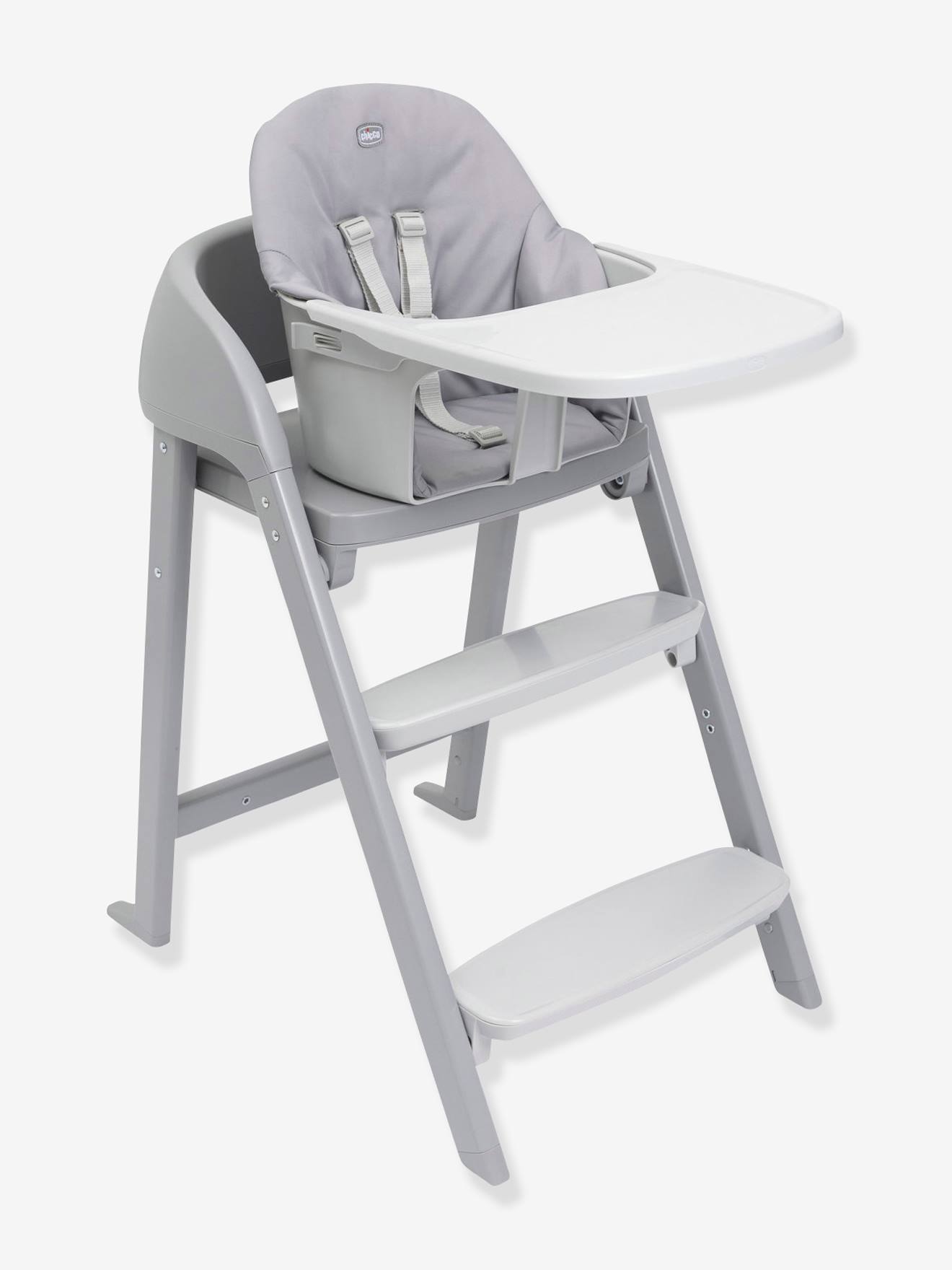 Chaise haute évolutive Crescendo Up CHICCO gris