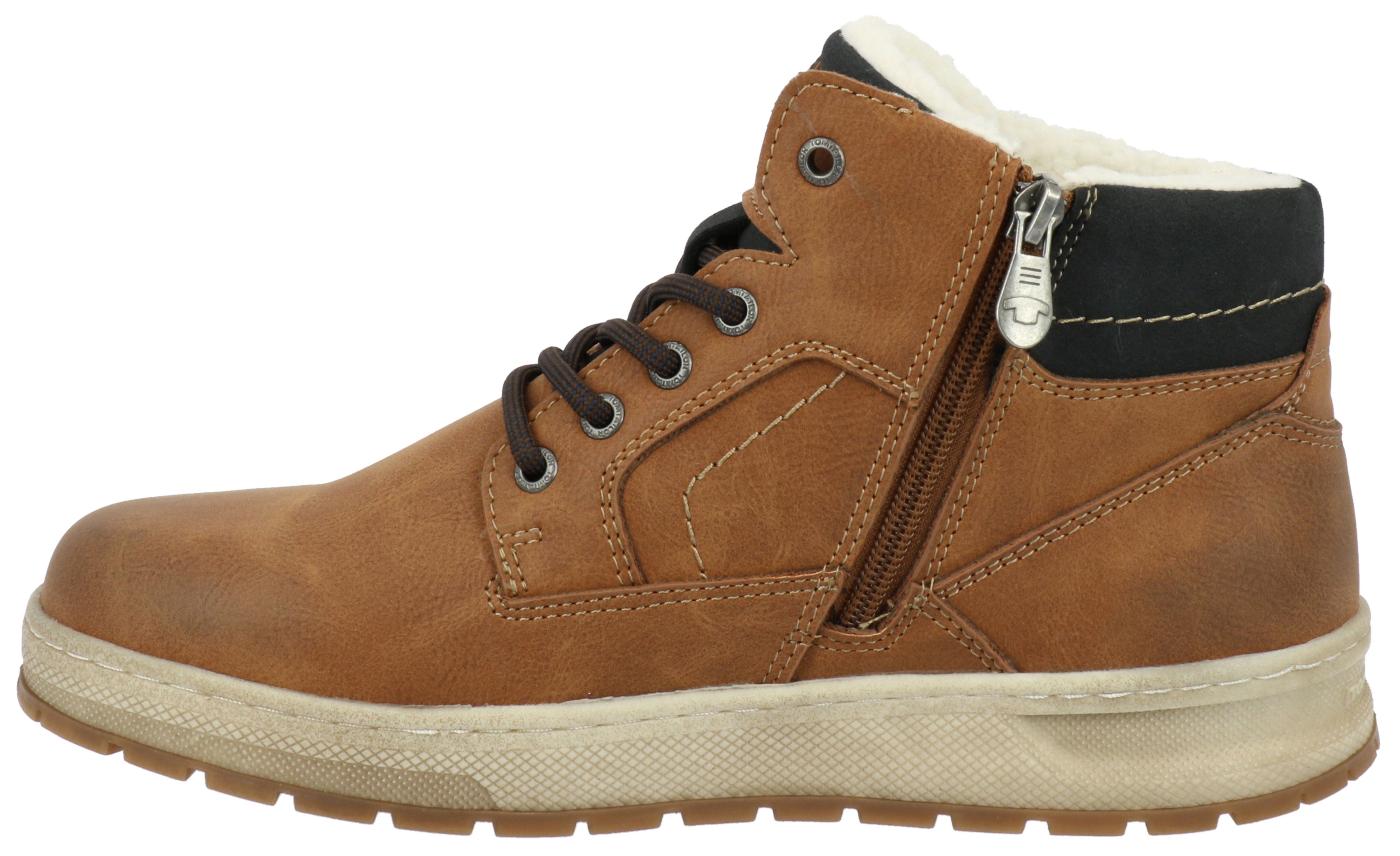 TOM TAILOR Winterboots mit TEX-Membran, G-Weite
